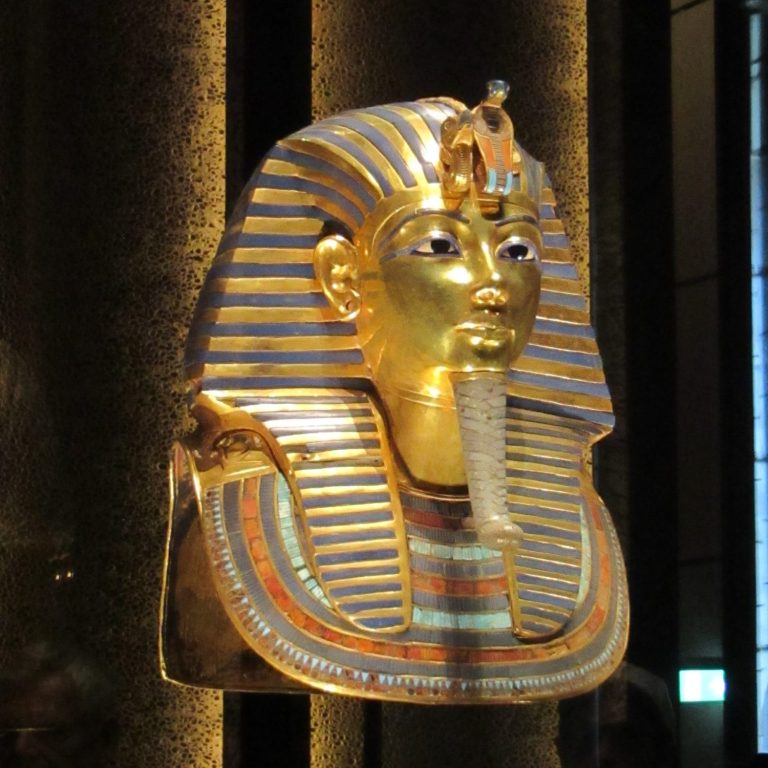 masque funéraire - Fille Du Désert